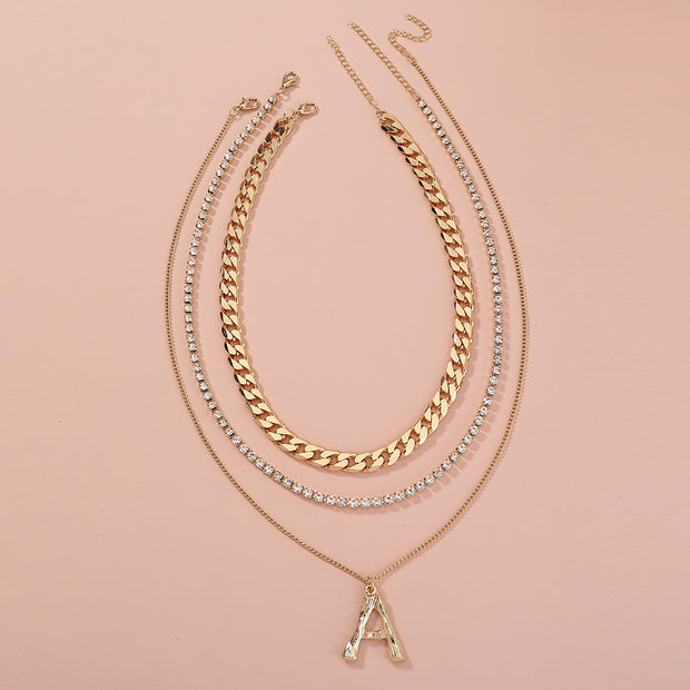 A, multi-layered necklace