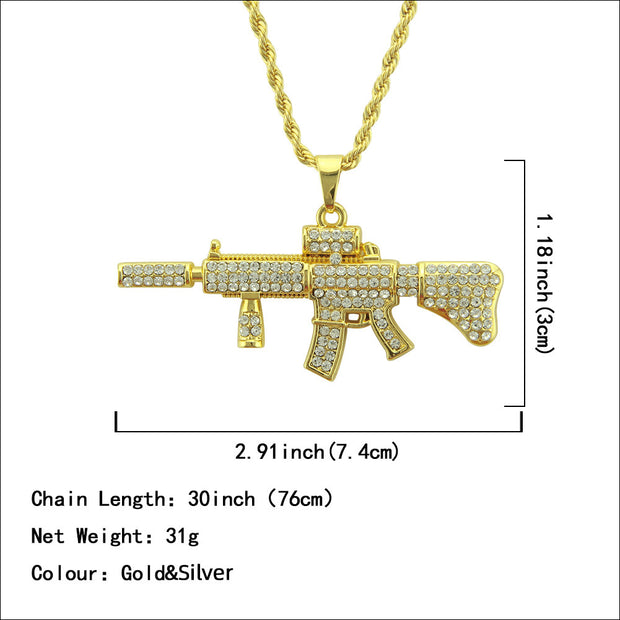 Men's Diamond Pendant Necklace Pendant