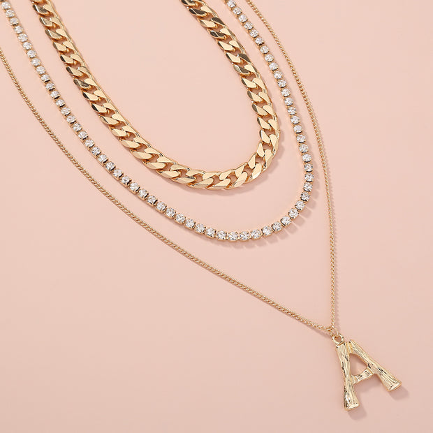 A, multi-layered necklace