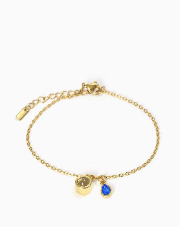 Twelve Birthstone Round Bracelets