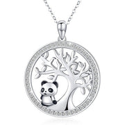 Panda pendant necklace