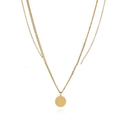 Fashion Double-layered Letter Necklace