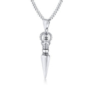 Stainless steel pendant necklace