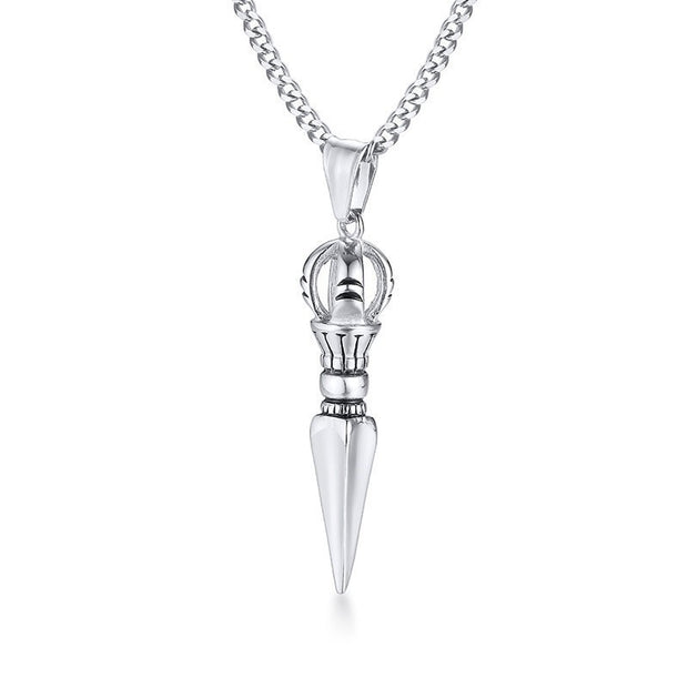 Stainless steel pendant necklace