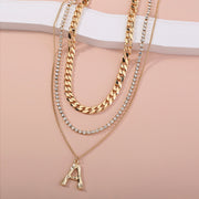 A, multi-layered necklace