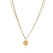 Fashion Double-layered Letter Necklace