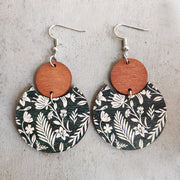 Bohemian Earring Floral Print Earrings