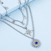Personalized Multi-layered Five-pointed Star Necklace