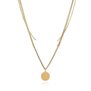 Fashion Double-layered Letter Necklace