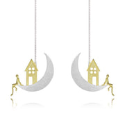 S925 Sterling Silver Women's Earring Cord