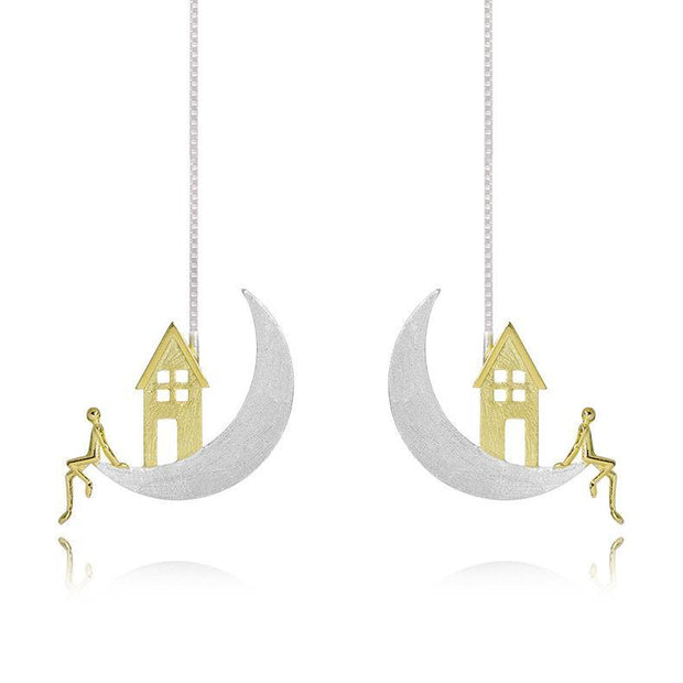 S925 Sterling Silver Women's Earring Cord