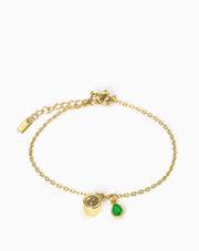 Twelve Birthstone Round Bracelets