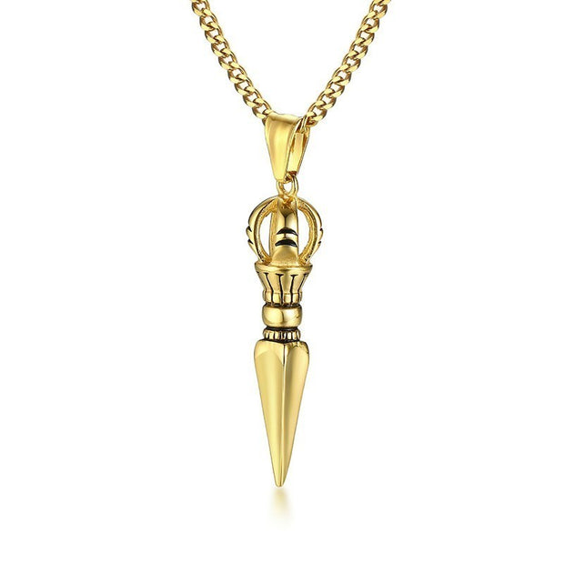 Stainless steel pendant necklace