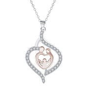 European And American Style Jewelry Fashion Personalized Design Warm Family Necklace