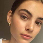 Small Circle Water Drop Earring Buckle For A Cool Breeze