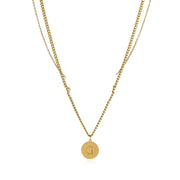 Fashion Double-layered Letter Necklace