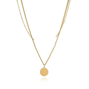 Fashion Double-layered Letter Necklace