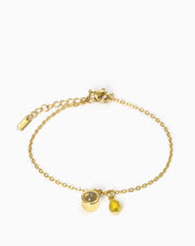 Twelve Birthstone Round Bracelets