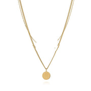 Fashion Double-layered Letter Necklace