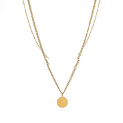 Fashion Double-layered Letter Necklace