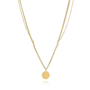 Fashion Double-layered Letter Necklace