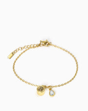 Twelve Birthstone Round Bracelets