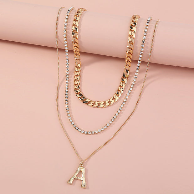 A, multi-layered necklace
