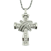 Cross Style Pendant Necklace