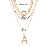 A, multi-layered necklace