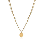 Fashion Double-layered Letter Necklace