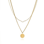Fashion Double-layered Letter Necklace