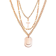 Multi Layered Minimalist Sweater Chain For Students