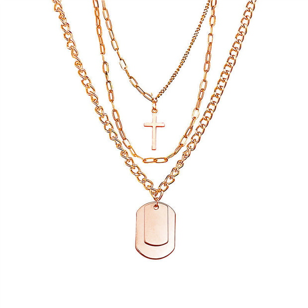 Multi Layered Minimalist Sweater Chain For Students