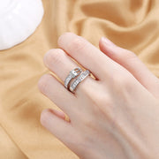 Fashion Jewelry Personalized Belt Buckle Ring Female