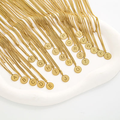 Fashion Double-layered Letter Necklace